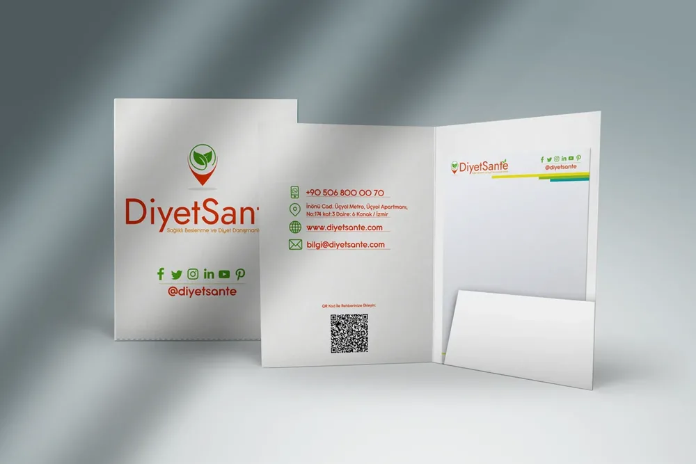 Folder Design - Diyetsante Health Center image 1