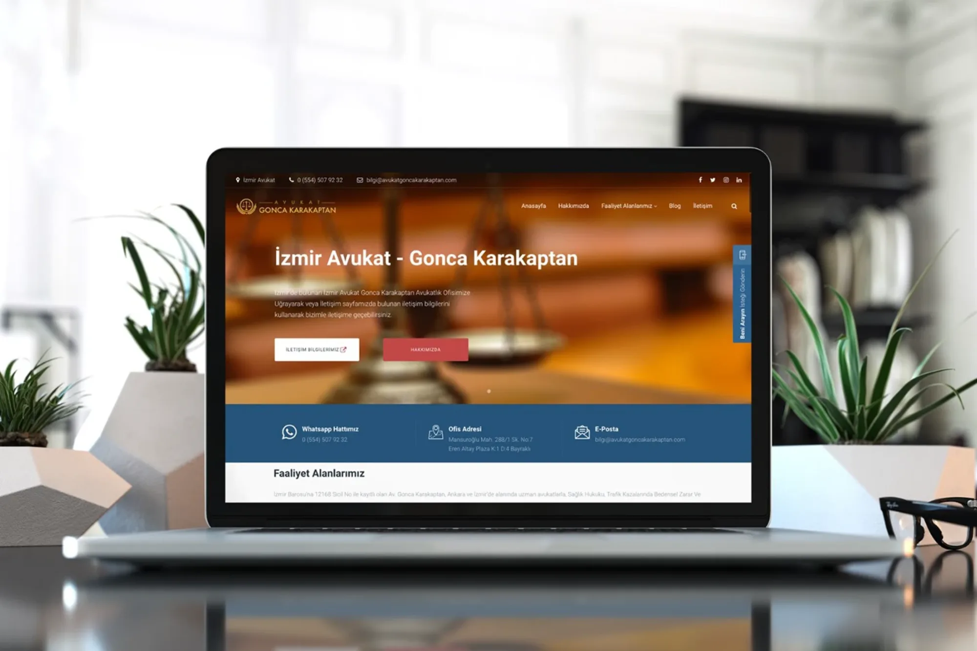 Lawyer Website: Avukat Gonca K. görsel 3