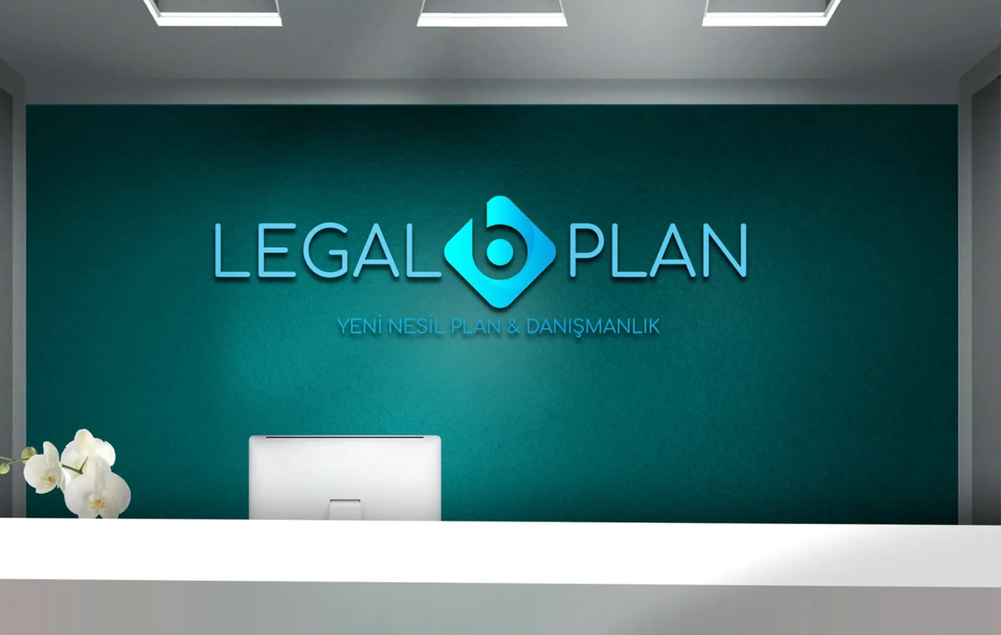 Legal B Plan - Logo Design görsel 3