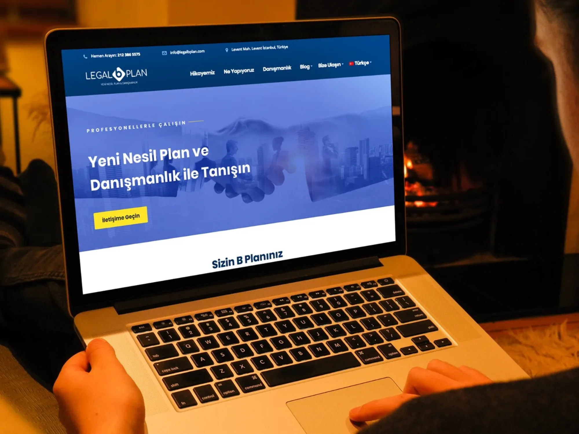 Legal B Plan - Website Design görsel 1