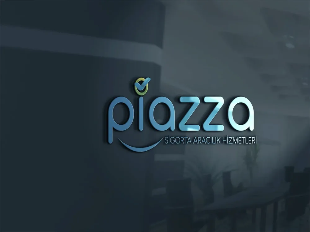 Piazza Insure Company Logo Design image 2