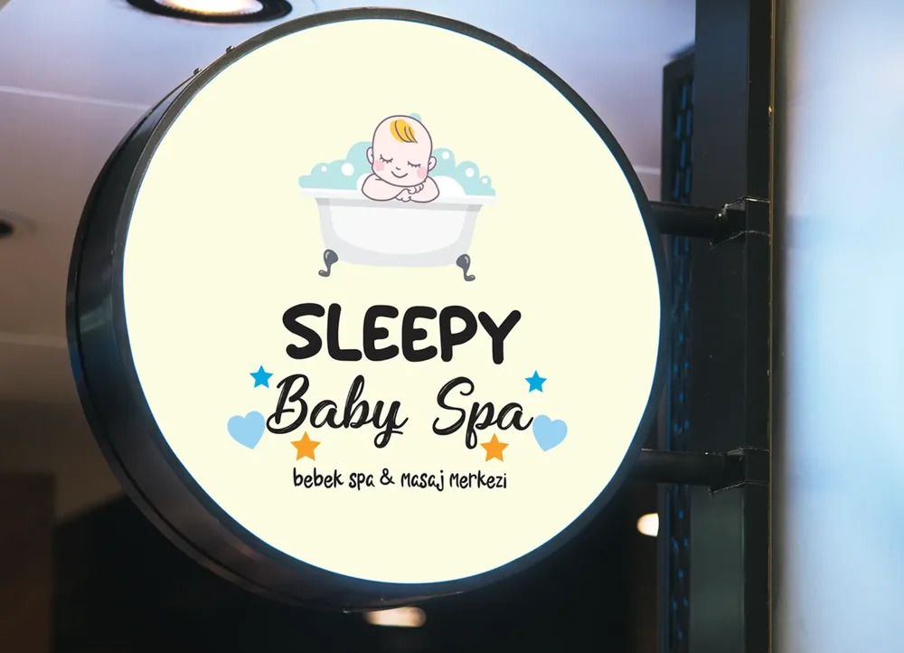 Sleepy Baby Spa - Logo Design image 3