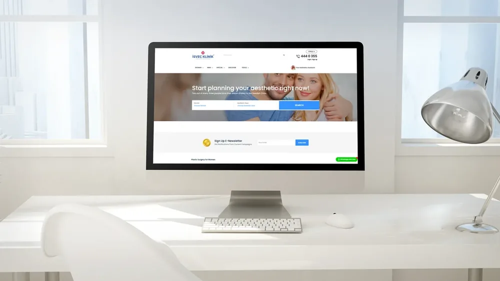 İsveç Klinik - Clinic Website Design image 2