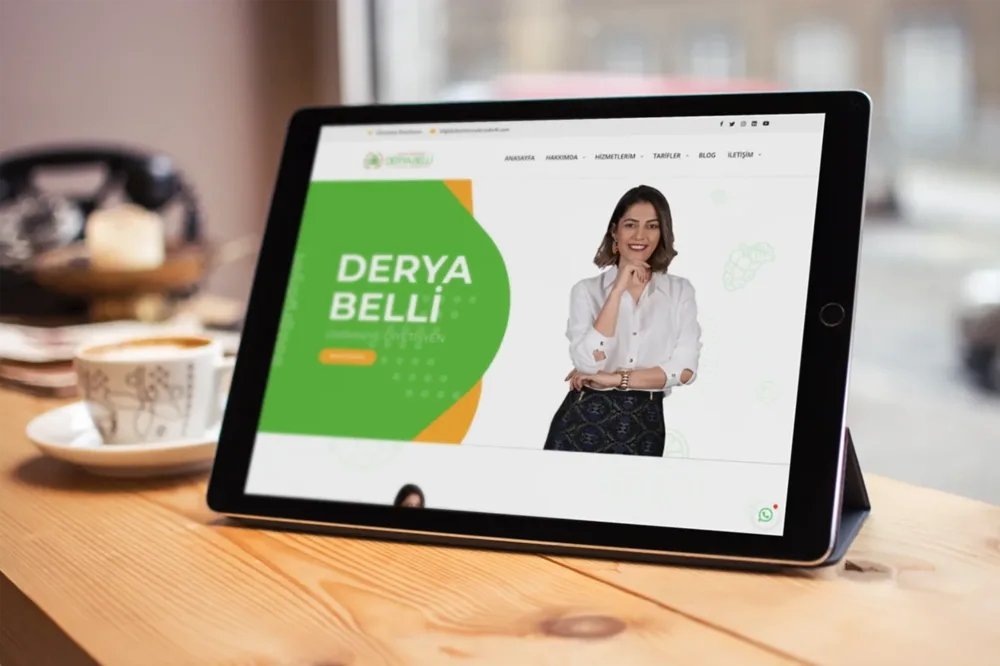 Website Design - Dietician Derya Belli image 3