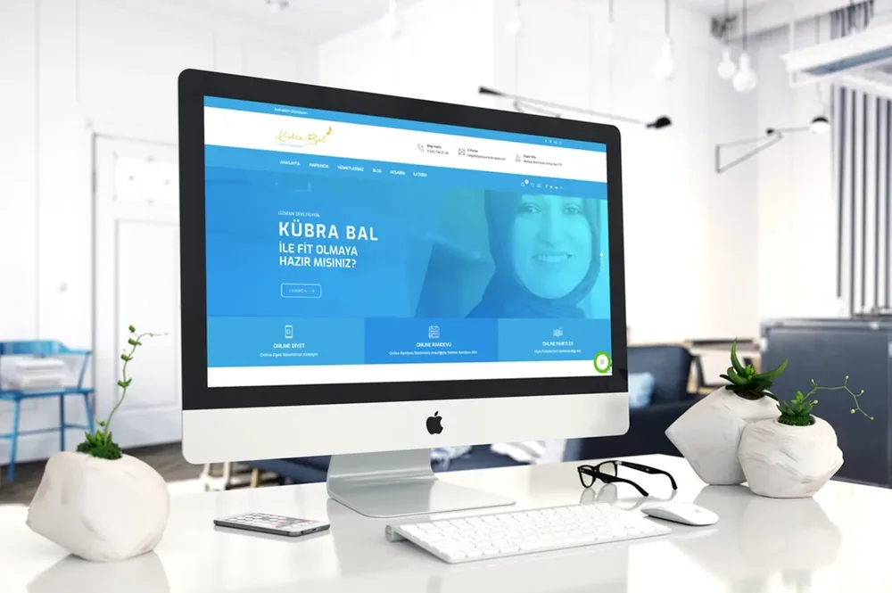 Website Design - Dietitian Kübra B. image 2