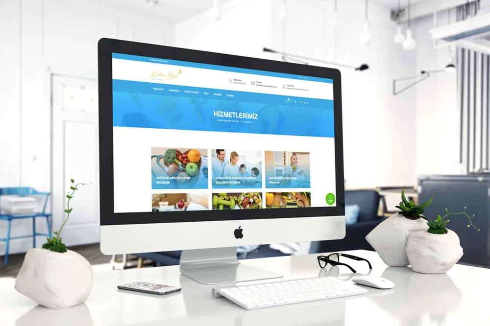 Website Design - Dietitian Kübra B.