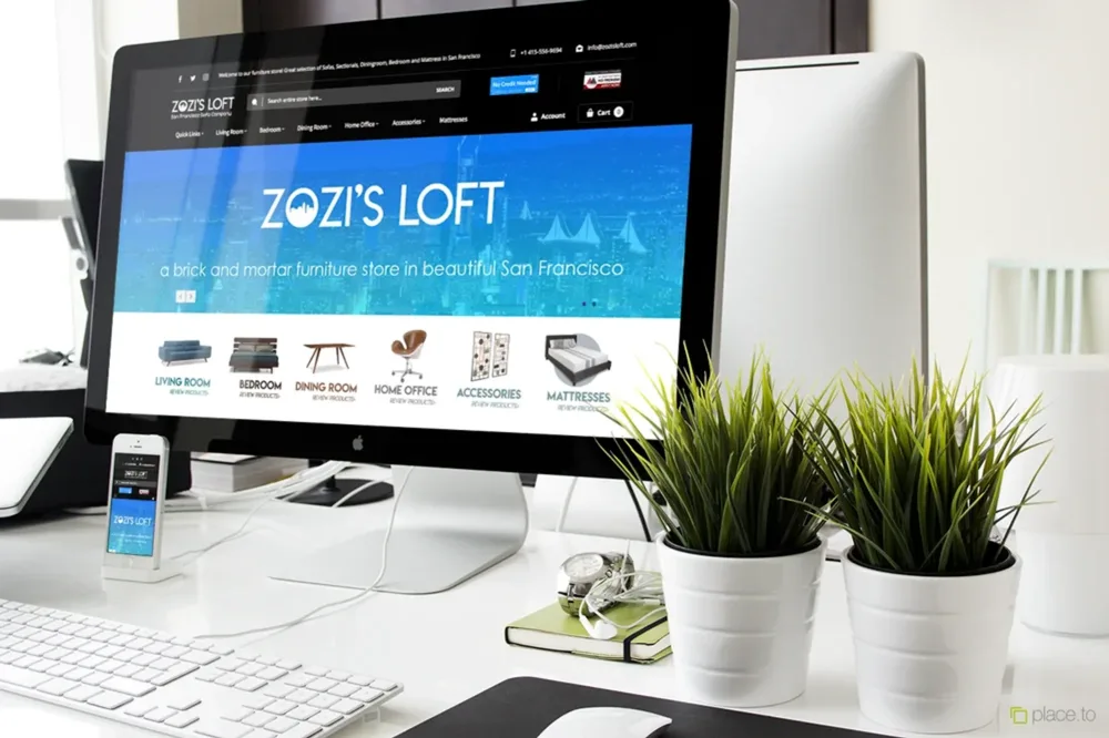 Zozisloft - E-Commerce Web Design image 1